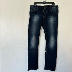 Scotch & Soda Vernon distressed blue Jeans 34/34